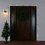 GE Energy Smart 100-Count 66-ft Cotant Warm White Multicolor C9 LED Plug-Insn Christmas String Lights Energy Star