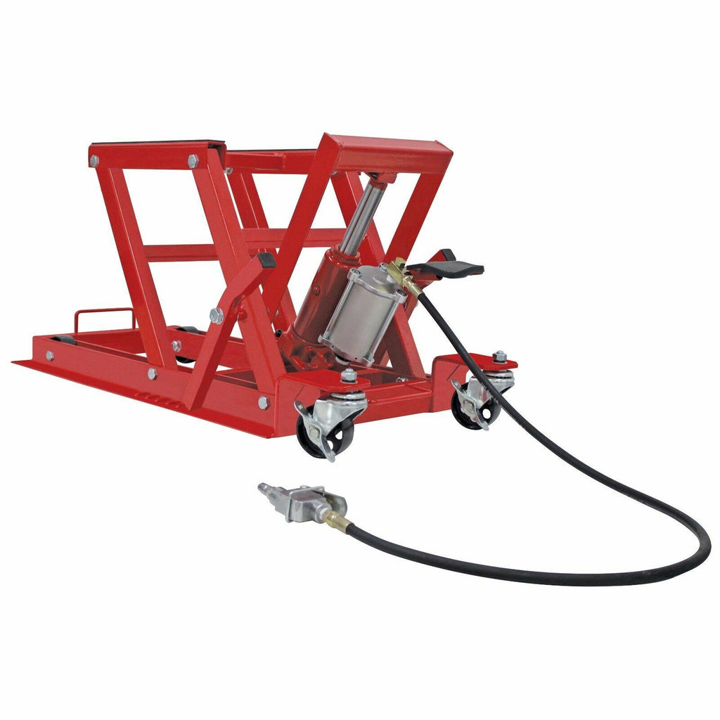 Extreme Max 5001.5041 Pneumatic / Hydraulic Motorcycle / ATV Jack - 1500 lb. Cap