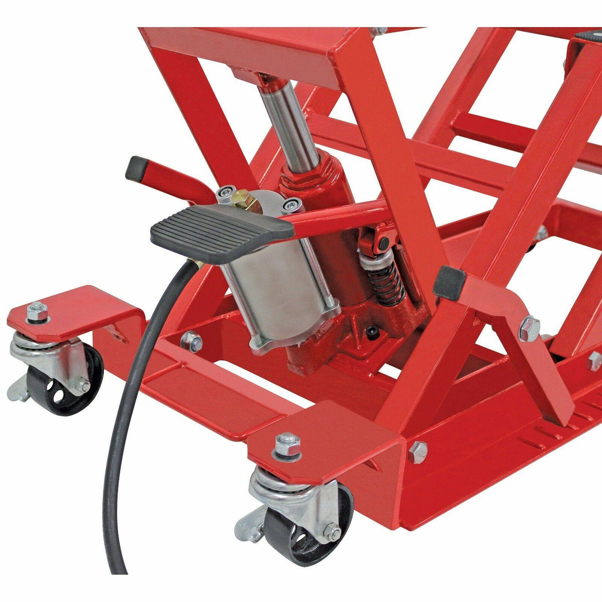 Extreme Max 5001.5041 Pneumatic / Hydraulic Motorcycle / ATV Jack - 1500 lb. Cap