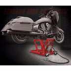 Extreme Max 5001.5041 Pneumatic / Hydraulic Motorcycle / ATV Jack - 1500 lb. Cap