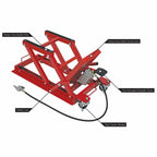 Extreme Max 5001.5041 Pneumatic / Hydraulic Motorcycle / ATV Jack - 1500 lb. Cap
