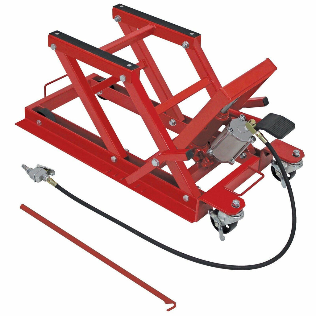 Extreme Max 5001.5041 Pneumatic / Hydraulic Motorcycle / ATV Jack - 1500 lb. Cap
