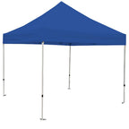 Athena 10 ft. x 10 ft. Blue Cover White Frame Instant Pop Up Tent