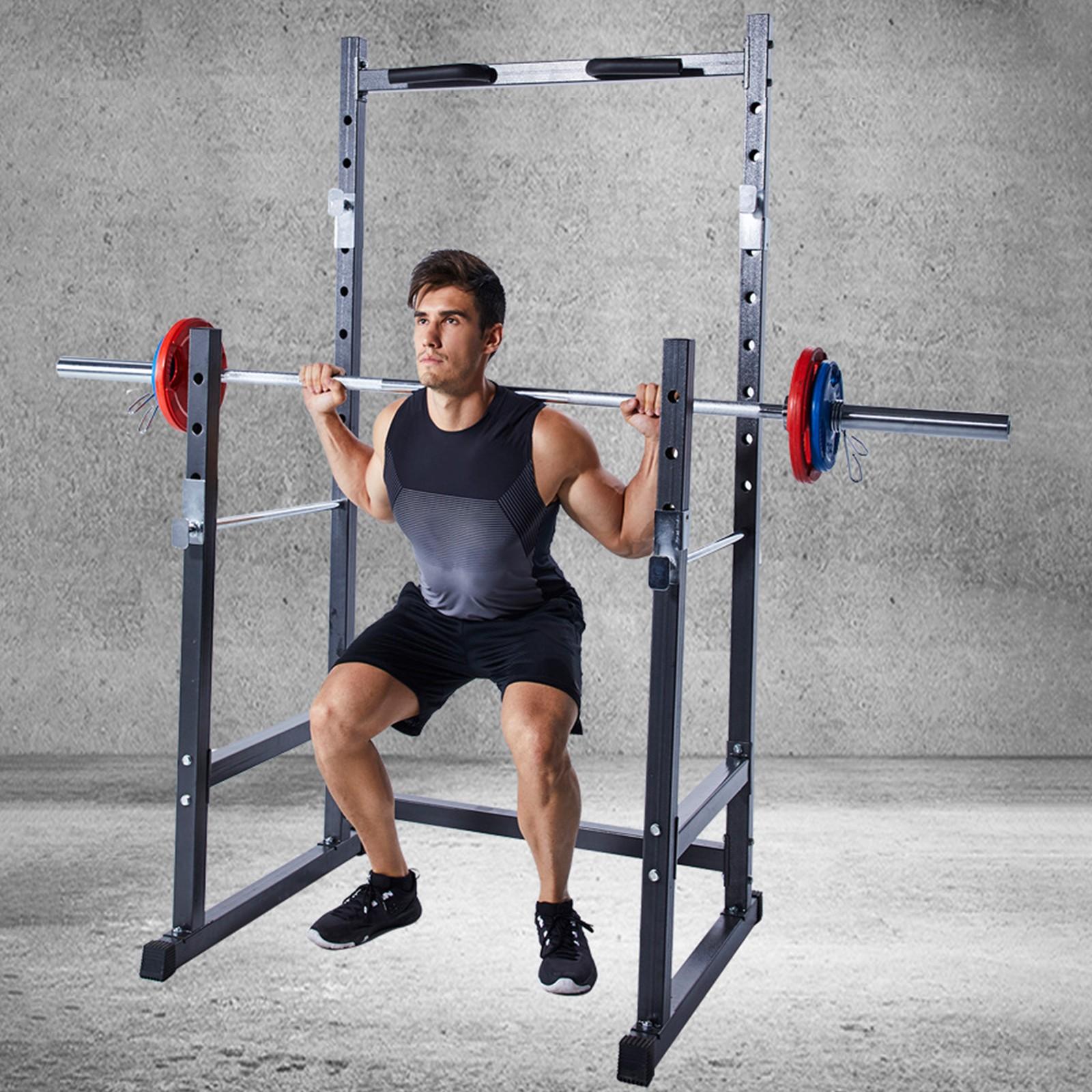Fxbar Half Frame Barbell Squat Rack Pull-Up Multi-Function Fitness Equipment