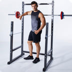 Fxbar Half Frame Barbell Squat Rack Pull-Up Multi-Function Fitness Equipment
