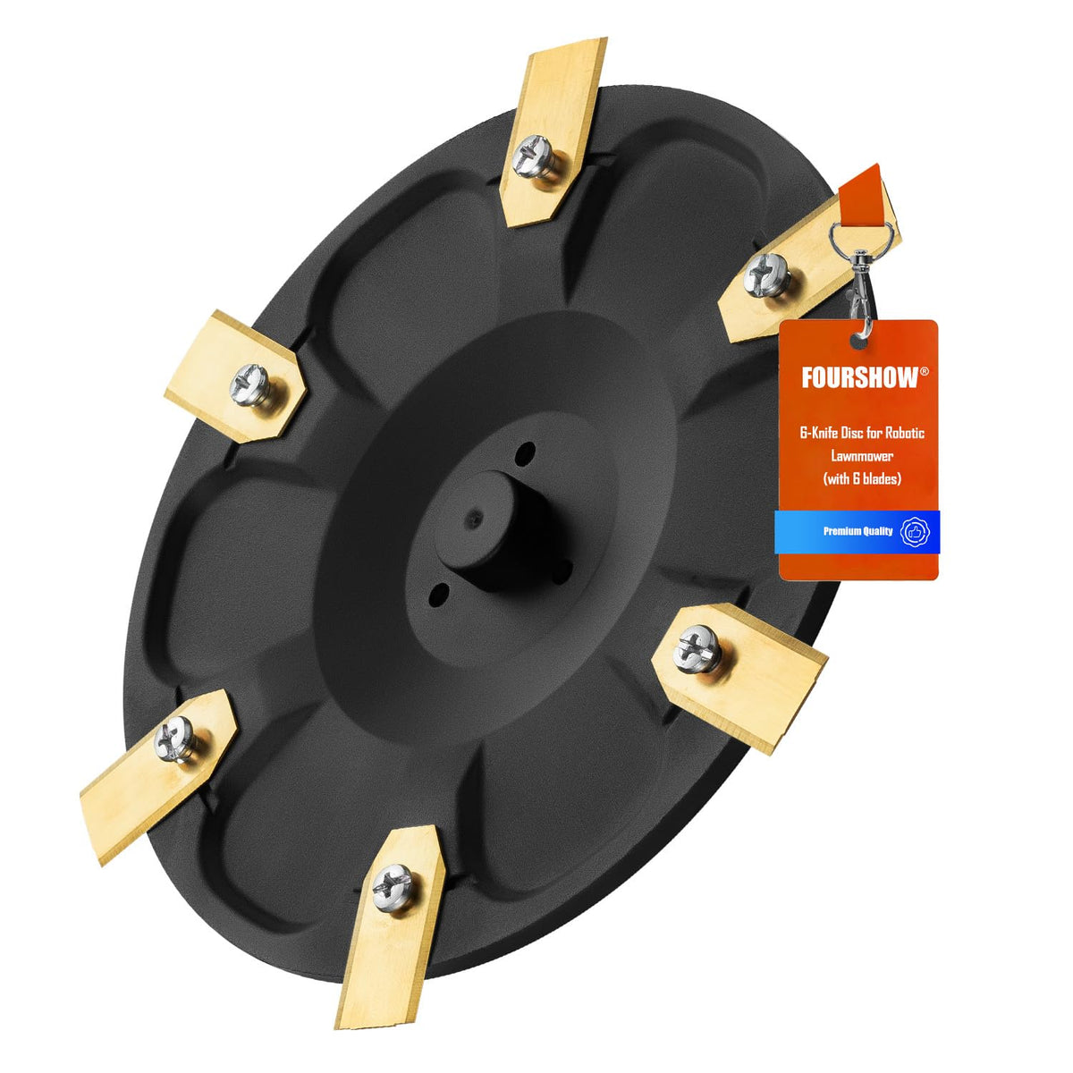 [Upgrade] 6-Blade Disc Compatible with Segway  Robotic Lawnmower i105N, i108N i110N &amp; i206 AWD, i210 AWD,with 6Pcs Blades