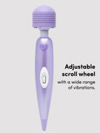 Lovehoney Extra Powerful Multispeed Plug In Massage Wand Vibrator, Purple | Purple
