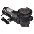 1.5hp efficient water pumping pool pump black easy to assemble safe to use