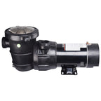 1.5hp efficient water pumping pool pump black easy to assemble safe to use