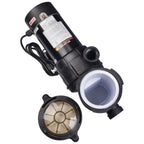1.5hp efficient water pumping pool pump black easy to assemble safe to use