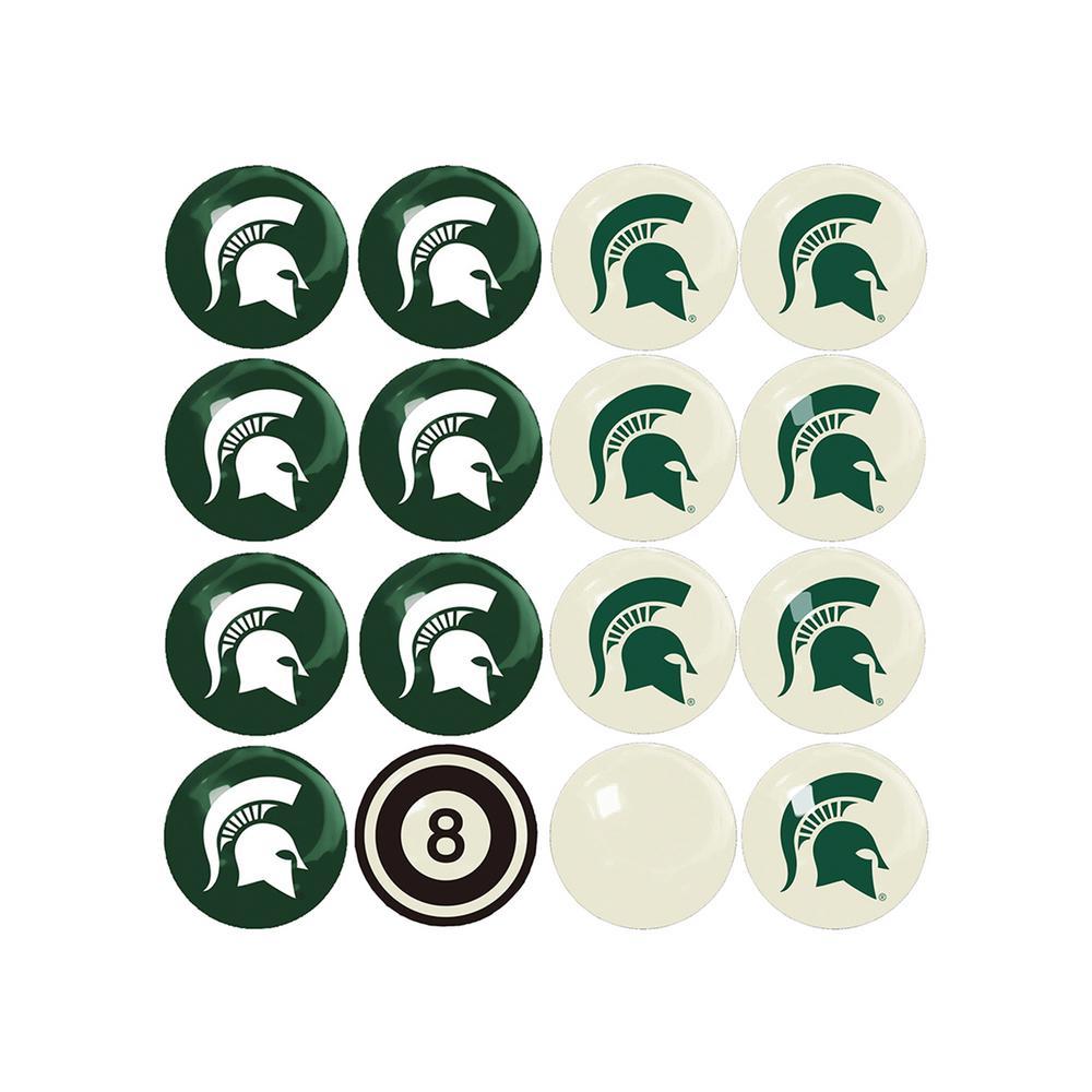 Michigan State Home Versus Away Billiard Ball Set