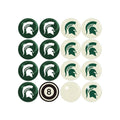 Michigan State Home Versus Away Billiard Ball Set