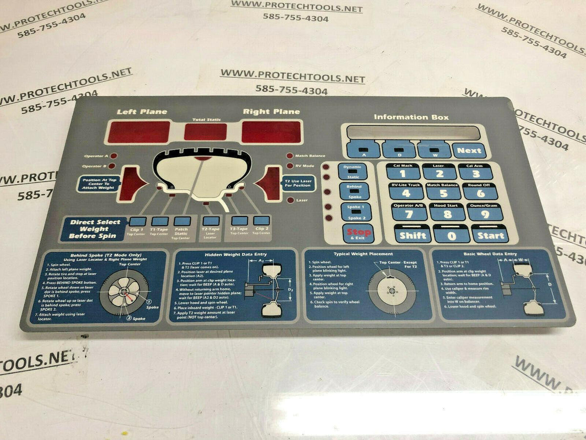 Coats 1250 1255 Wheel r Touch Panel 2D/3D 85010013 85606425 8114261 P374