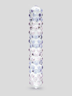 Lovehoney Nubby Textured Sensual Glass Dildo, Purple