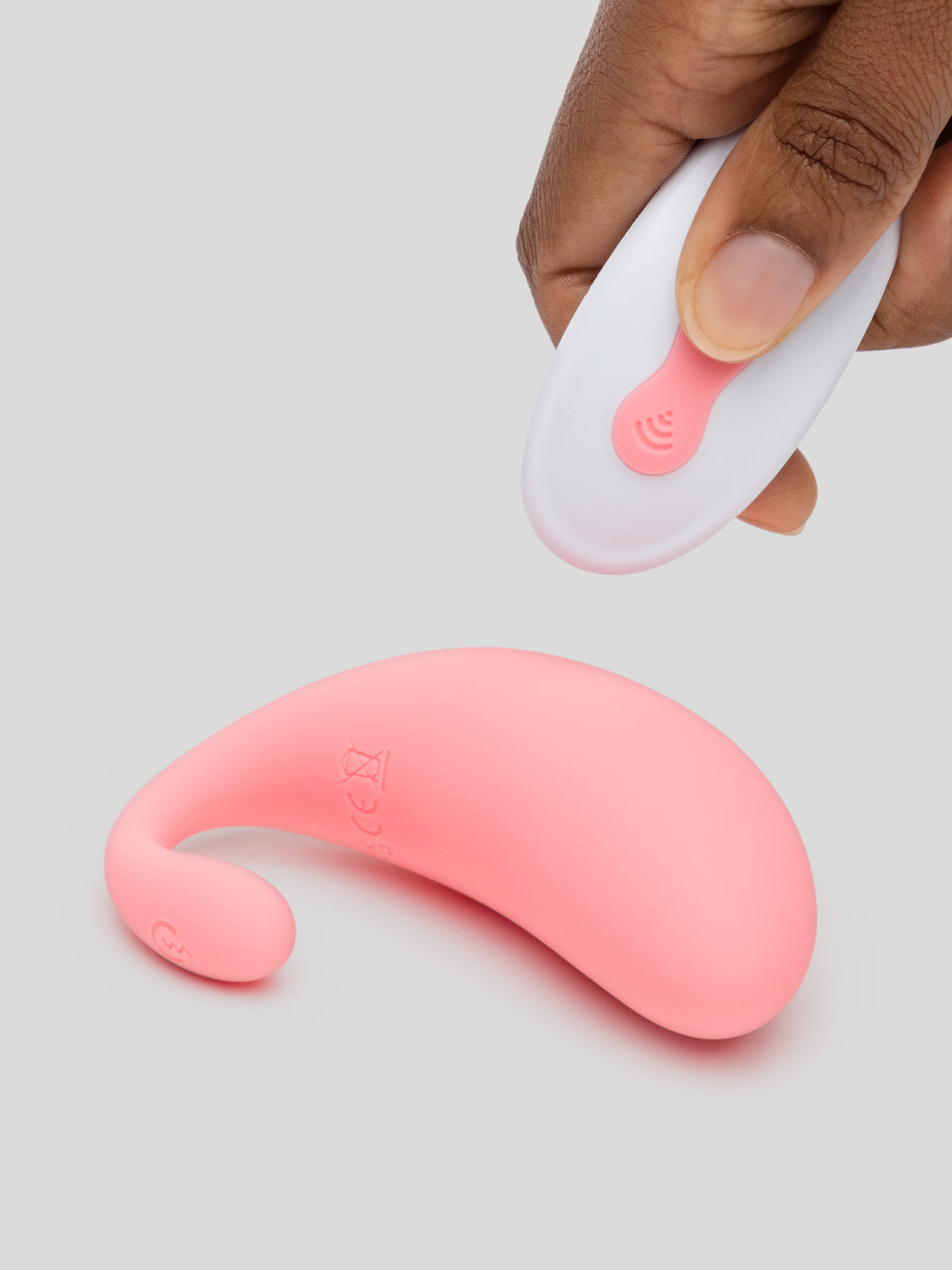 Lovehoney Daydream Vibrating Love Egg and Clitoral Stimulator, Pink