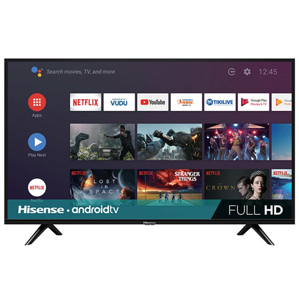 hisense 43 inch h55 series fhd full hd smart android tv with dts studio sound 43