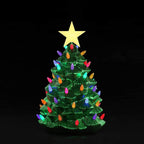 Mr. Christmas 36" Outdoor Blow Mold Nostalgic Tree-Green Metallic Christmas Décor, inch