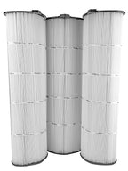 xls-929 3 pack replacement pool filter cartridge for jacuzzi triclops tc600 pool filter (oval)