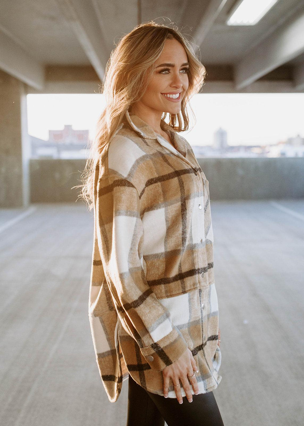 plaid shacket