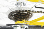 Pioneer 18-Speed Men's Mountain Bicycle, Yellow