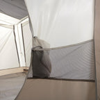Klondike 8-Person 3-Season Screen Room Camping Tent in Green