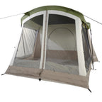 Klondike 8-Person 3-Season Screen Room Camping Tent in Green