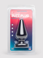 Doc Johnson Large Butt Plug 6 Inch, Black