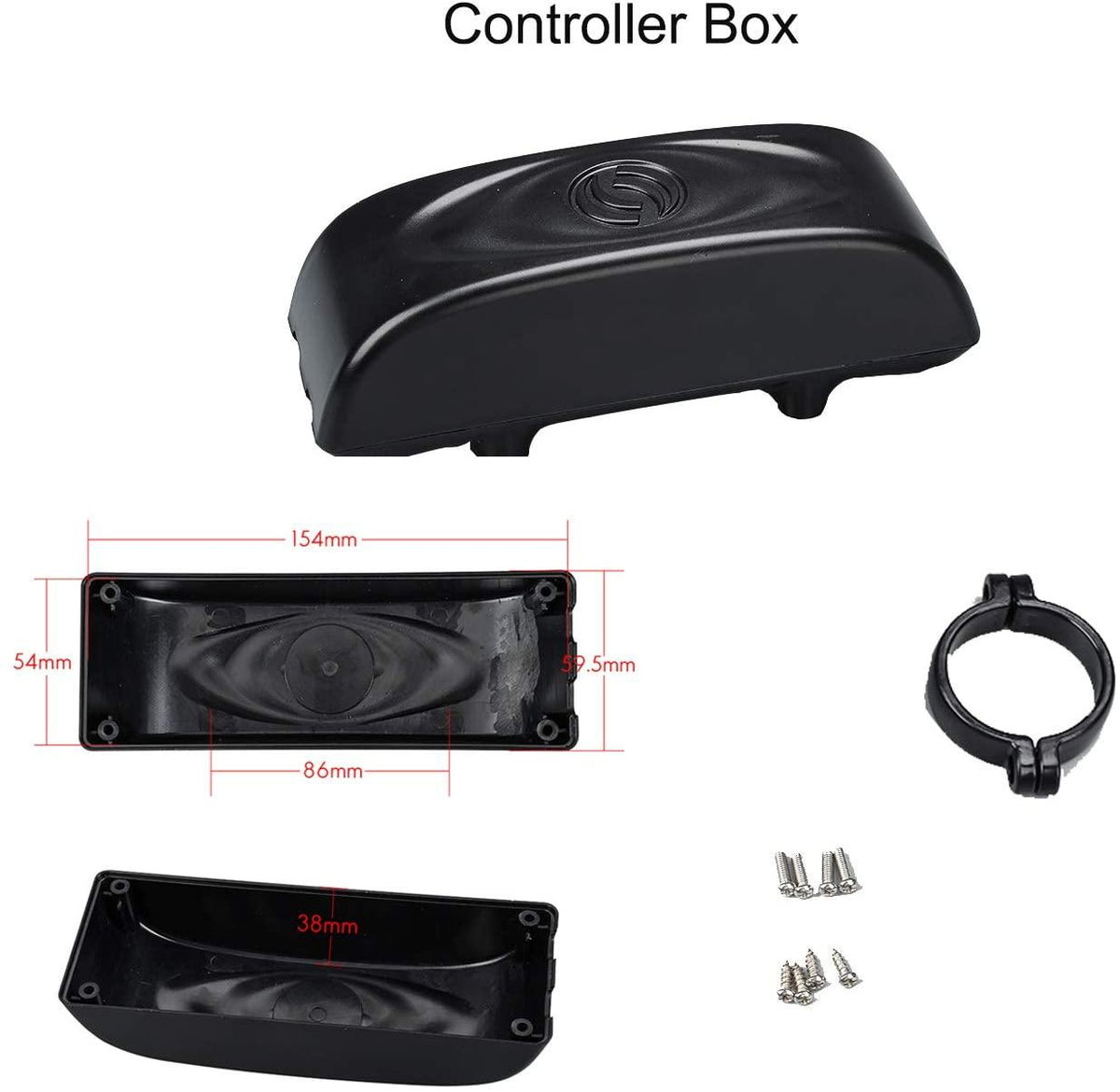 Electric Bike Conversion Kit Front Wheel Motor 350W E Bike Kit 36V Hub Motor 20" Bicycle BLDC Controller with LCD Display Controller PAS Brake Lever for 20 1.95 Tire