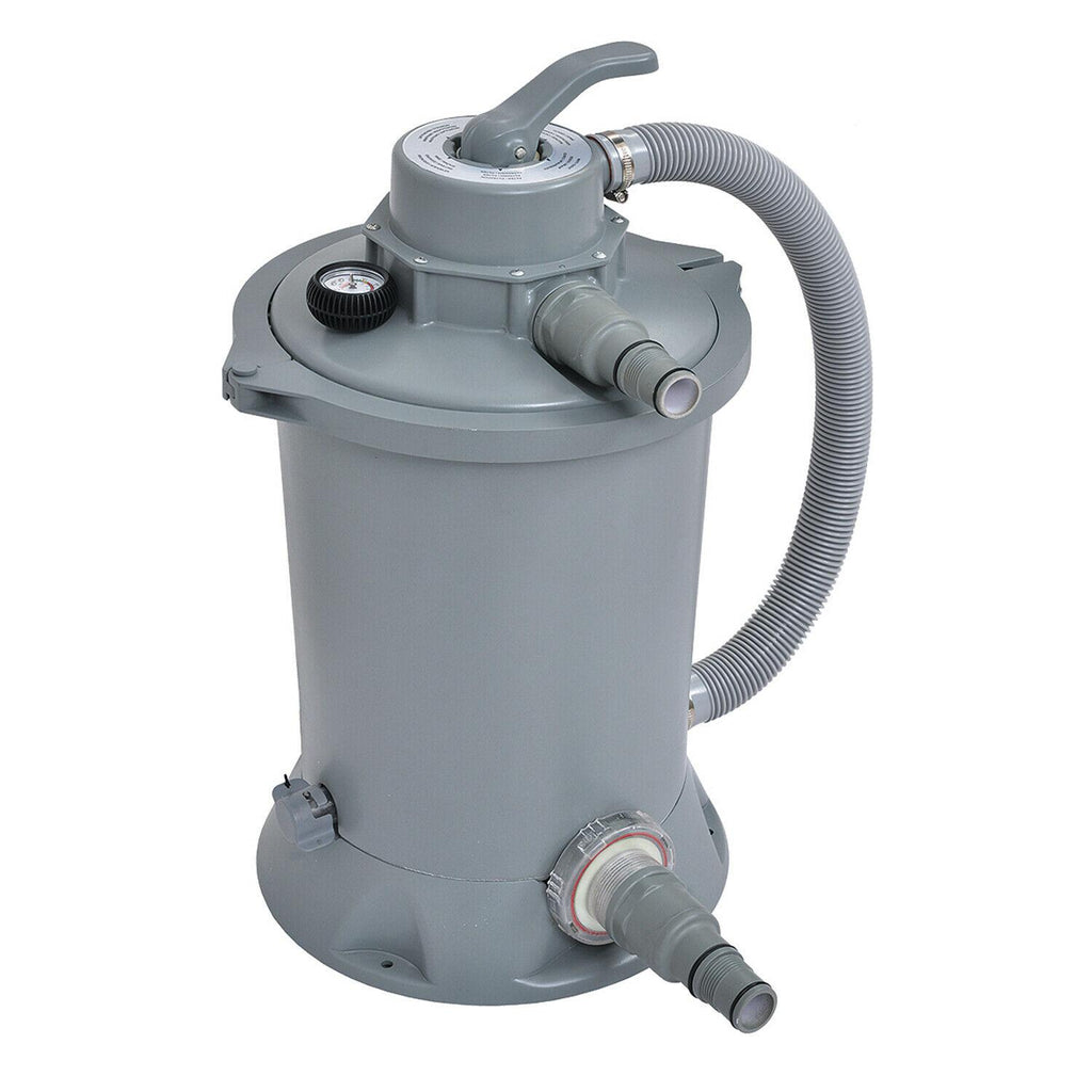 jleisure 290729us clean plus 800 gph sand filter pump for swimming pools &amp; spas