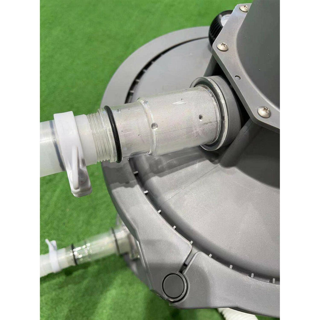 jleisure 290729us clean plus 800 gph sand filter pump for swimming pools &amp; spas