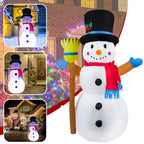 Christmas Ornaments 1.2M Inflatable Snowman Decoration Snowman Santa Claus Toys For For Holiday Party Home Gift