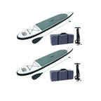 122 in. Inflatable Hydro-Force Wave EdStand Up Paddle Board (2-Pack)