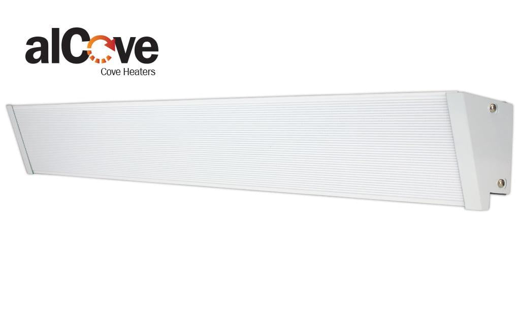 King Electric KCV 24" / 210W / 120V Cove Heater, White, KCV1202-W