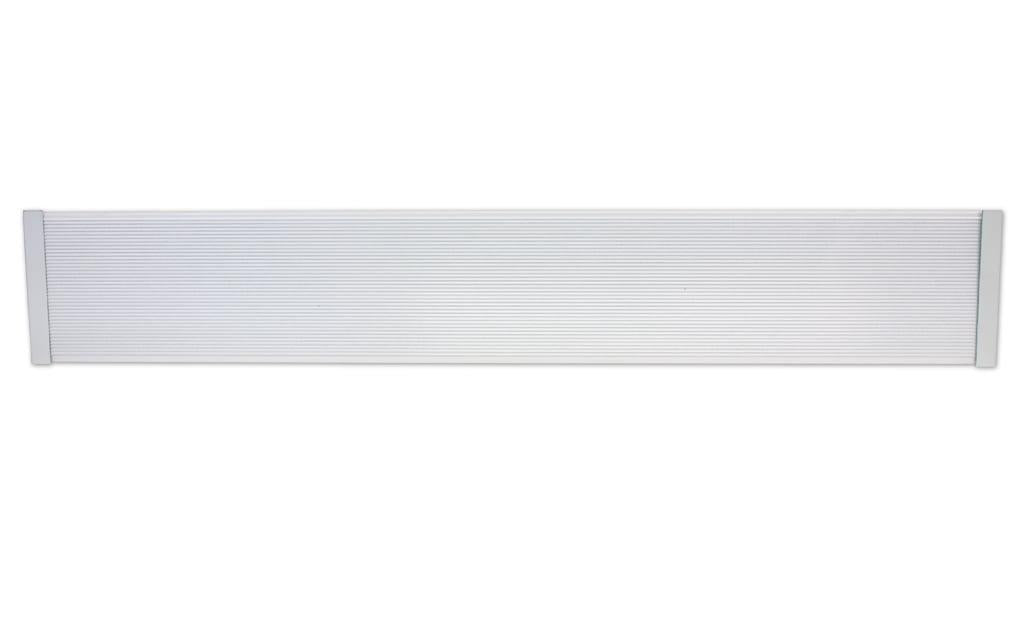 King Electric 71" / 840W / 208V Electric Cove Heater, White