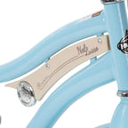 Huffy 24 In. Girls Nel Lusso Women's Classic Beach Cruiser Bike, Light Blue