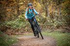Schwinn Wanderlust Electric Hybrid Bike, 700c wheels, 7 speeds, 250-watt pedal assist motor, light blue