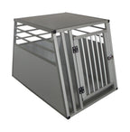 Handlers Choice Pro Series Luxury Edition Secure Aluminum Pet Travel/Car Crate Medium/Lar(26H x 26L x 32W)