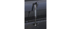 Northern Tool Slim Low Profile Crossover Truck Tool Box - Aluminum, Gloss Black, Paddle Latches, 69in. x 12in. x 13in., Model# 36212712