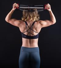 Bullworker 20" Steel Bow - Full Body Workout - Portable Home Gym Isometric Exercise Equipment for Fast Strength Training Gains. Cross Training Fitness; Chest, Back, Arms, and Abs Exercise Machine