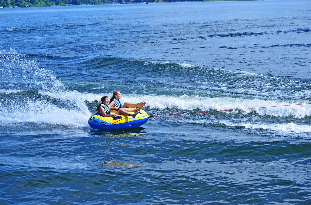 Rave Sports 02648 Fastrax Inflatable Two Rider Towable Water Tube