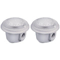 Hayward Set of 2 8" Suction Outlets for Concrete Pools