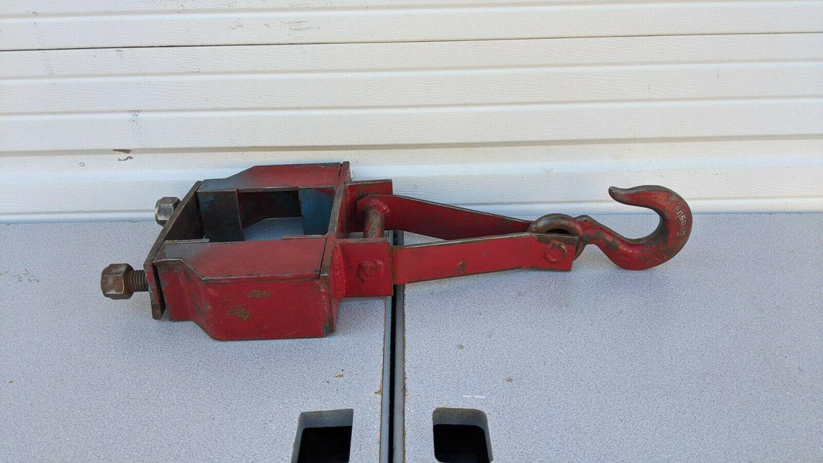 Crosby 4-1/2T Ton F3D Hook Alignment Rack Frame Straightening Straightener Hook
