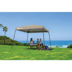 Solo72 11 ft. x 11 ft. Khaki Slant Leg Canopy