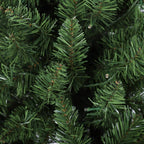 6.5 ft. Pre-Lit Christmas Tree Artificial with Warm White Lights, Green