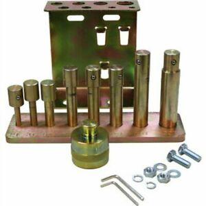 Dynamo Pin / Punch Kit For Dynamo Air / Hydraulic Shop Press - 9 Piece Kit