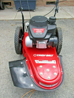 Brush mower 22 In. 140 Cc Gas Walk Behind String Trimmer Mower Troy bilt