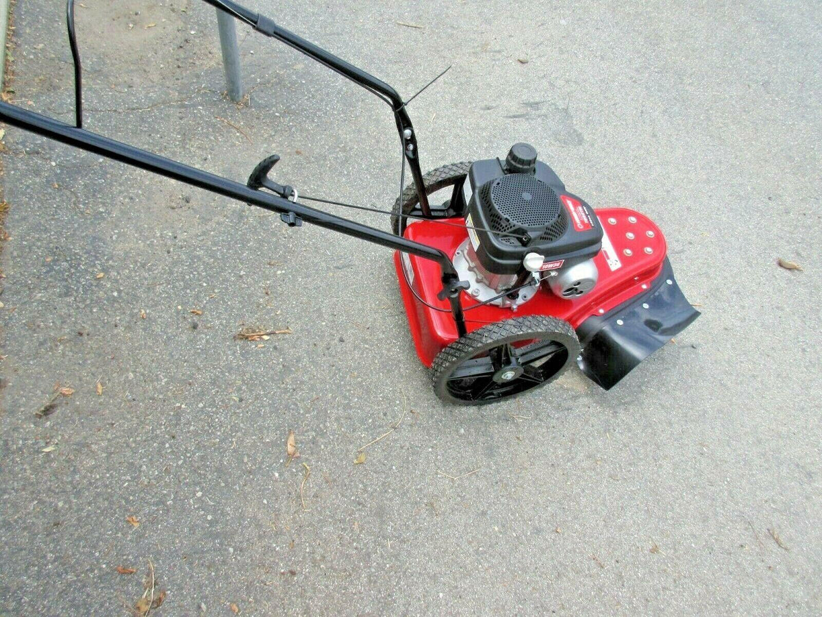 Brush mower 22 In. 140 Cc Gas Walk Behind String Trimmer Mower Troy bilt