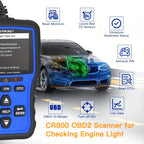 CR800 OBD2 Scanner Live Data Professional Mechanic OBDII Diagnostic Code Reader Tool For Check Engine Light Scan Tool