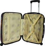 Paris Nights Hardside 2-Piece Carry-on Spinner Luggage Set, Multicolor