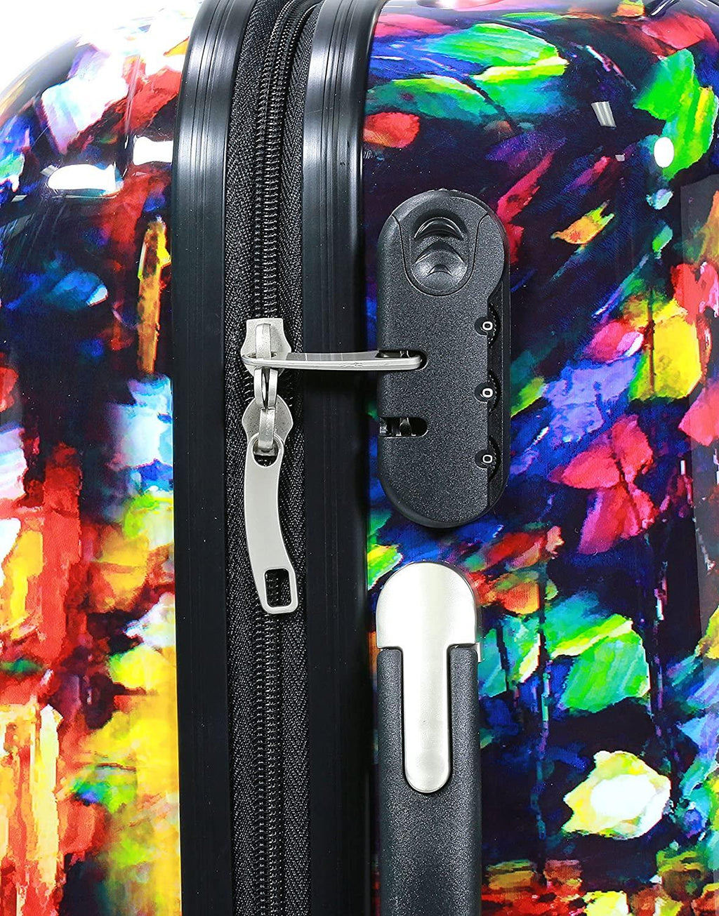 Paris Nights Hardside 2-Piece Carry-on Spinner Luggage Set, Multicolor
